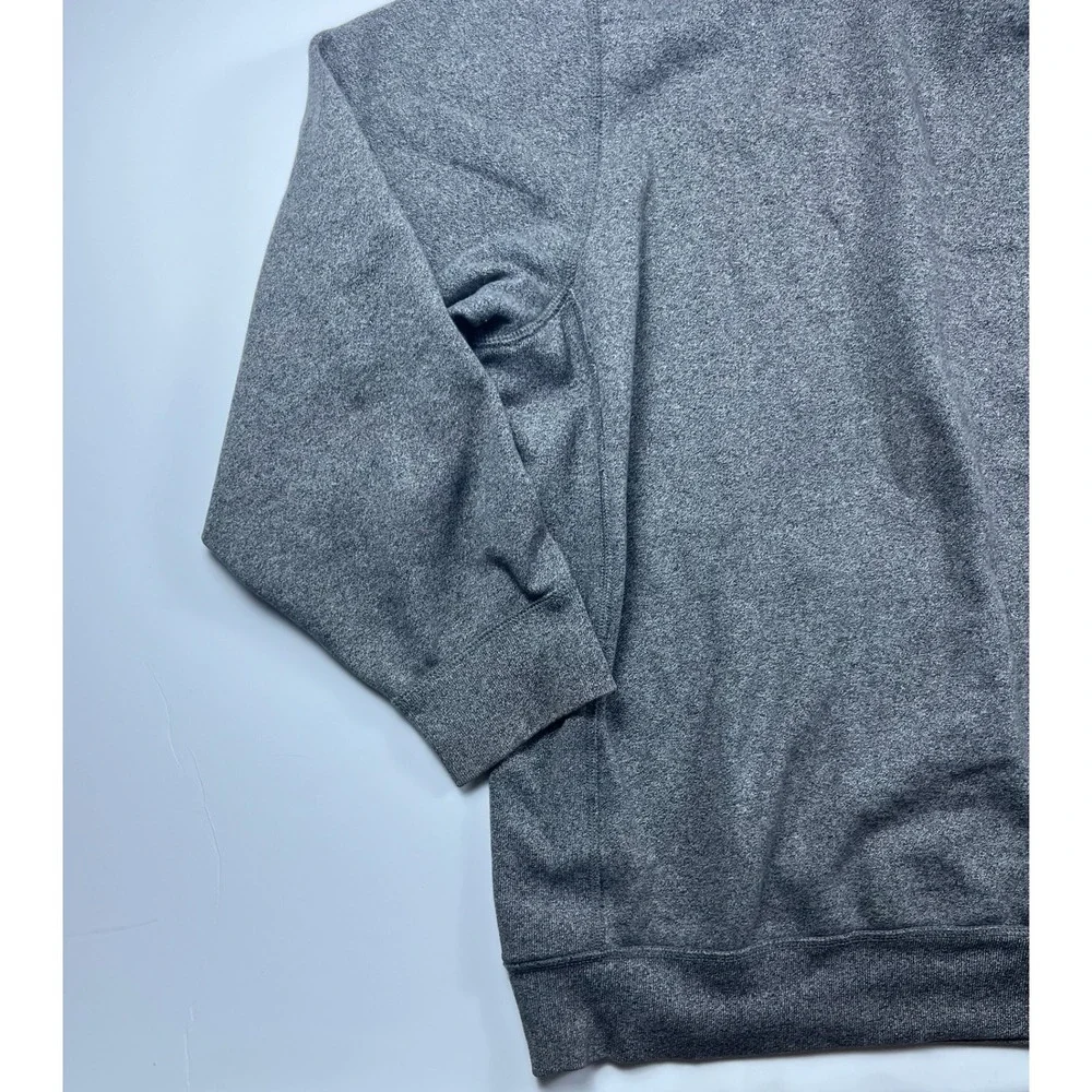 Polo Ralph Lauren Mens Full Zip Hoodie Heather Grey Pony Logo 4XLT Big & Tall